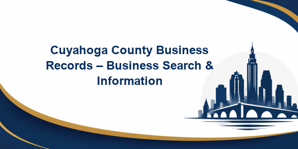 Cuyahoga County Business Records – Business Search & Information